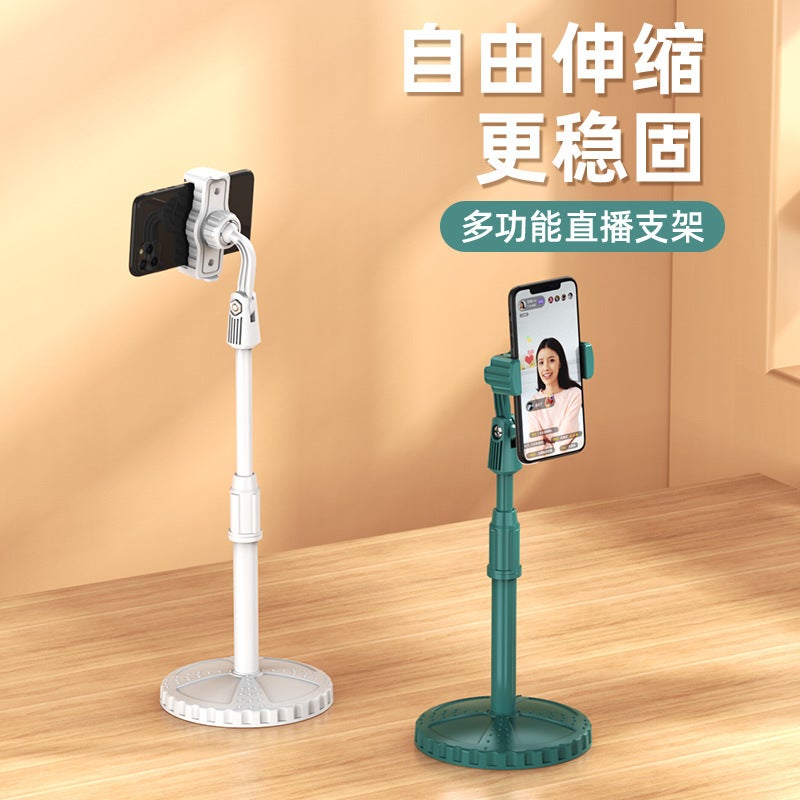Invisible Phone Holder, Live Streaming Stand, Desktop Stand, Lazy Live Streaming, Online Class, Telescopic Disc Gadget - Image 1